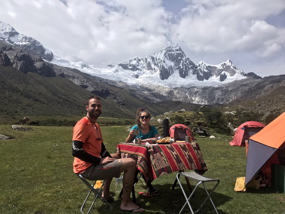 Taullipampa Campsite - Santa Cruz Trek